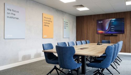 love energy savings boardroom