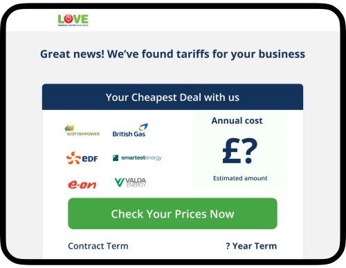 compare business gas rates online.